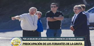 Preocupación de los feriantes de La Gruta