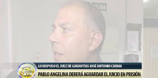 Pablo Angelina deberá aguardar el juicio en prisión