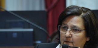 La senadora Inés Blas pidió por la Ley de Paridad