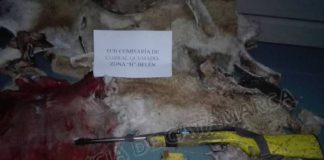 Aprehenden a un cazador furtivo en Belén