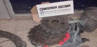 Recuperan elementos robados en el Parque Industrial El Pantanillo