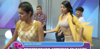 Profesora de danza. ISAC
