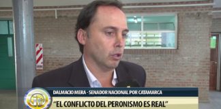Reapareció Mera y habló sobre el peronismo
