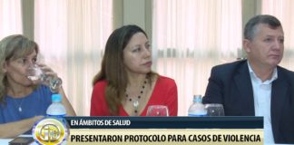 Presentaron protocolo para casos de violencia