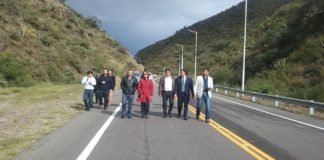 Lucía inaugurará la obra de la Quebrada de Moreira