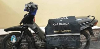 Tras un allanamiento en el norte de la Capital recuperan una motocicleta sustraída