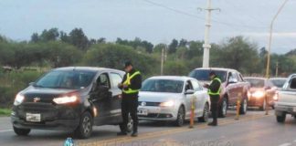 Operativos de control vehicular en el Capayán
