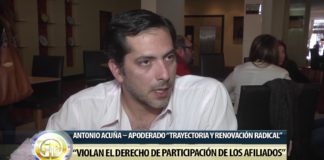 Tensión en la previa de la interna Radical