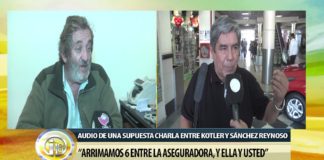 Audio de una supuesta charla entre Kotler y Sánchez Reynoso