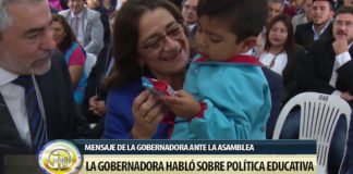 Lucía pidió a los poderes publicitar los actos de gobierno