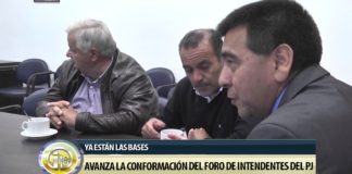 Avanza la conformación del Foro de Intendentes del PJ