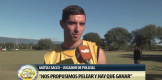 Policial quiere ventaja en la ida ante Tesorieri
