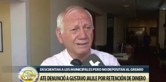 ATE denunció a Gustavo Jalile por retención de dinero