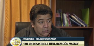 Docentes y Educación estudian la titularización