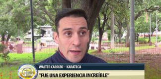 Medalla y clasificación para Walter Carrizo
