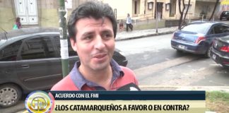 Acuerdo con el FMI: ¿Los catamarqueños a favor o en contra?