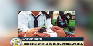 Trabajan en la prevención de consumo en las escuelas