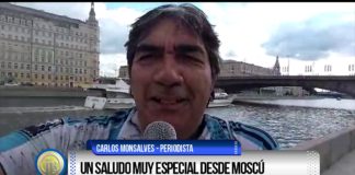 Un saludo muy especial desde Moscú