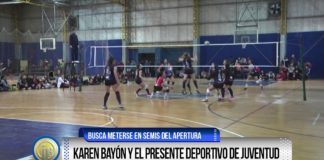 Karen Bayón y el presente deportivo de Juventud