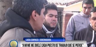 Lucía pidió más puestos de trabajo en el sector privado