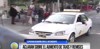 Aclaran sobre el aumento de taxis y remises