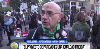 Para el PO, la paridad de género no implica igualdad