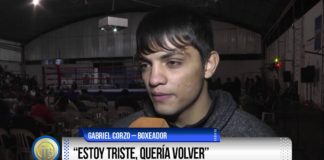 Gabrile Corzo, piensa en el regreso al ring