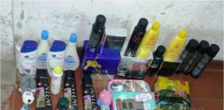 Aprehenden a dos mujeres y secuestran elementos sustraídos de una farmacia del sector oeste de la Capital