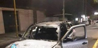 VIDEO: Daños materiales totales en un auto tras un incendio