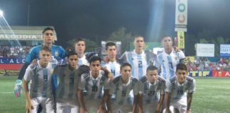 Aníbal Moreno fue titular en el debut de la Sub 20 en el Torneo L’Alcudia