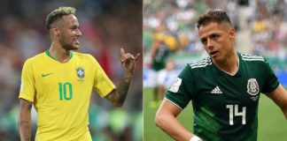 Brasil enfrenta a México en busca de los Cuartos de Final