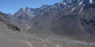 Alerta por vientos intensos en zona cordillerana
