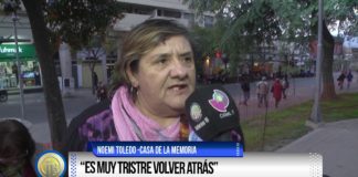 Marcharon por la no militarización de Argentina