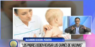 Sarampión: recomiendan la vacunación