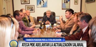 ATECA pide adelantar la actualización salarial