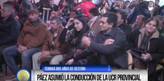 Páez asumió la conducción de la UCR provincial