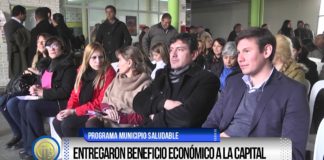 Entregaron beneficio económico a la Capital