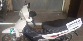 Aprehenden a un joven y recuperan una moto robada