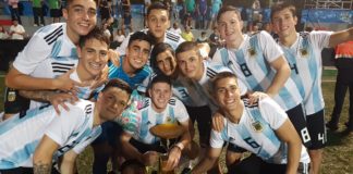 El «Colo» Moreno, campeón con la Sub 20 en L’Alcúdia