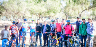 Ciclistas ya usan el nuevo Pump Track del Parque Adán Quiroga