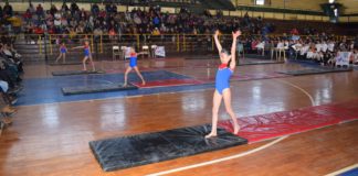 Alumnos de nivel primario disfrutaron del Primer Encuentro de Gimnasia Artística