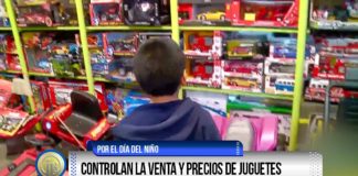 Controlan la venta y precios de juguetes