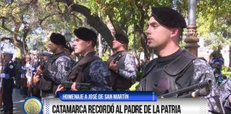 Catamarca recordó al Padre de la Patria