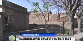 Rescatan en La Viñita a una joven víctima de trata