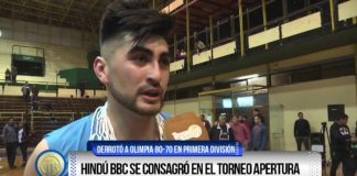 Indú BBC se consagró en el Torneo Apertura