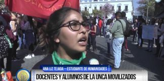 El reclamo universitario copó las calles céntricas
