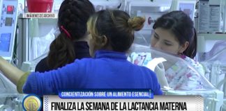 Finaliza la Semana de la Lactancia Materna