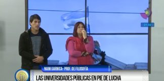VIDEO: las Universidades Públicas en pie de lucha