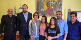 La gobernadora recibió a Mika Rojas