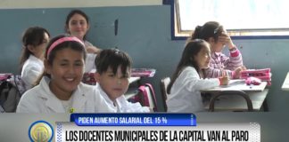 Los docentes municipales de la Capital van al paro